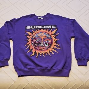 NWOT Daydreamer Sublime Purple Sweatshirt Size Small
